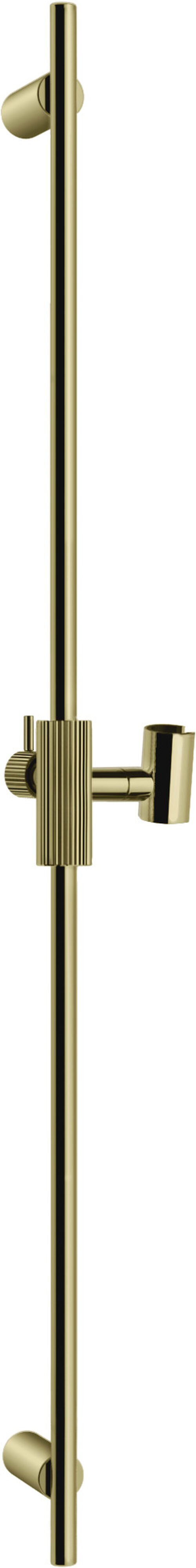 Glissi&egrave;re de douche Gessi Habito Laitone PVD Rigato