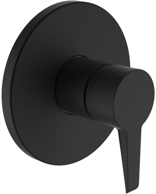 Duschenmischer-Endmontageset Laufen Pure Titanschwarz matt PVD
