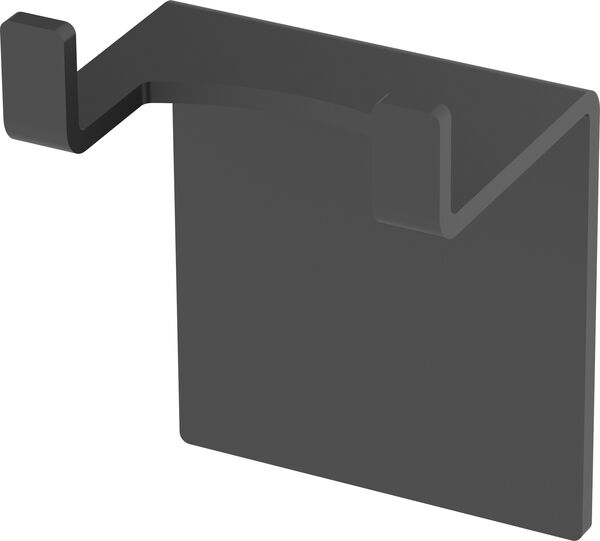 Wandhalterung Bodenschatz Schwarz matt image number 0