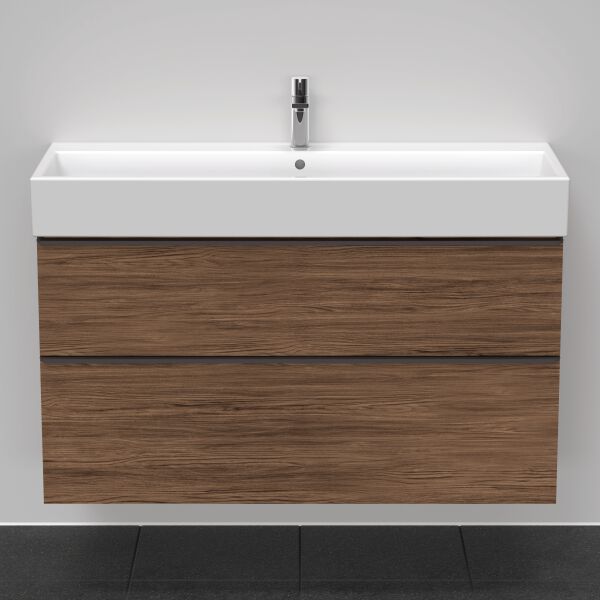Armadio sottolavabo Duravit D-Neo noce scuro image number 2