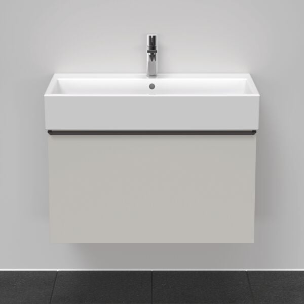 Waschtischmöbel Duravit D-Neo Betongrau matt image number 2