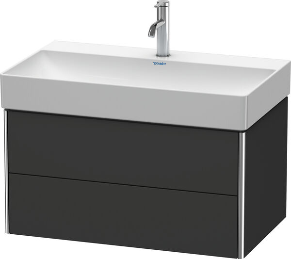 Meuble sous-lavabo Duravit XSquare Graphite super mat image number 0