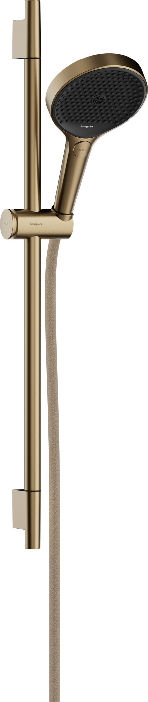 Glissière de douche Hansgrohe Rainfinity Brushed bronze image number 0