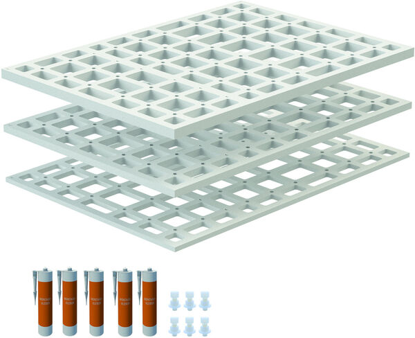 Unterbauelementsystem Schedel quadroU dreiteilig image number 0