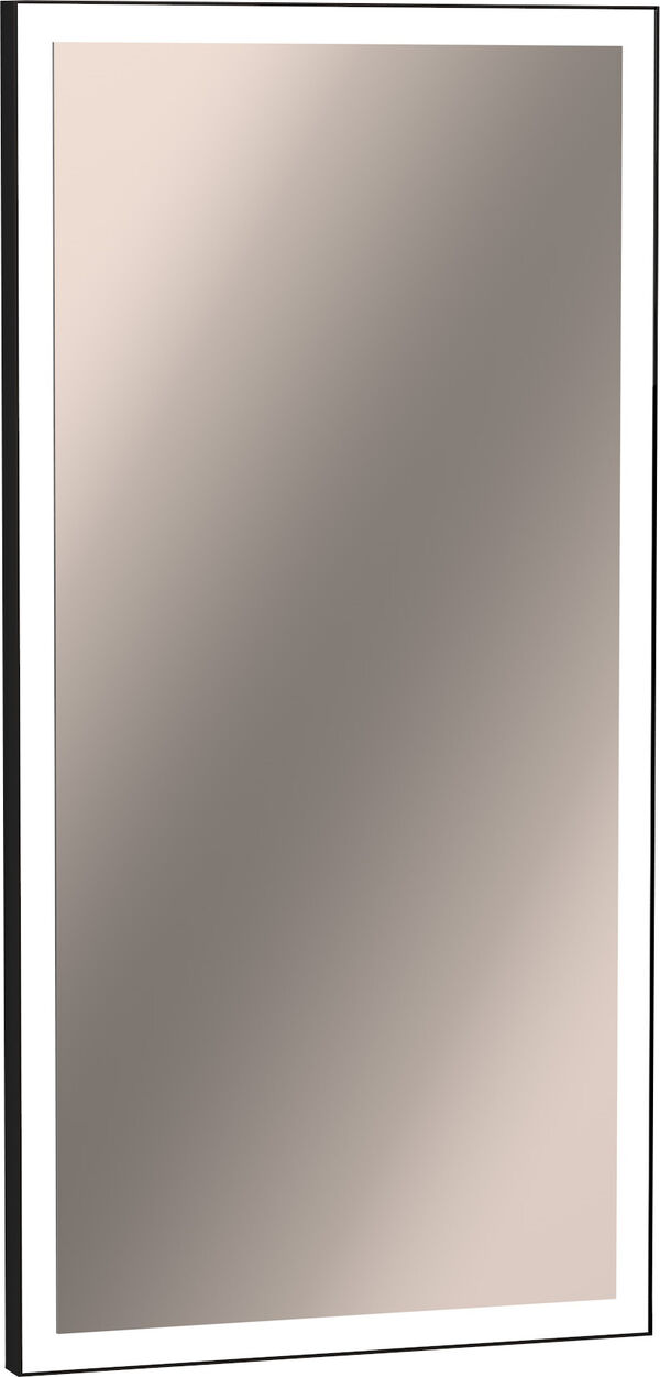 Miroir lumineux Alape noir mat image number 0