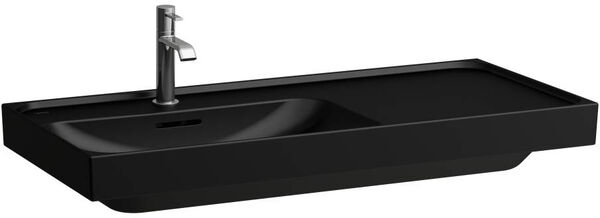 Waschtisch Laufen Meda 100 x 46 cm Schwarz matt image number 0