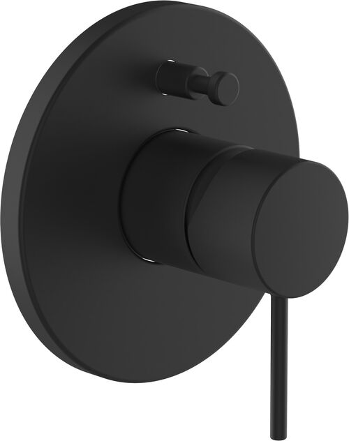 Bademischer-Endmontageset Laufen Twinplus Slim Titanschwarz matt PVD