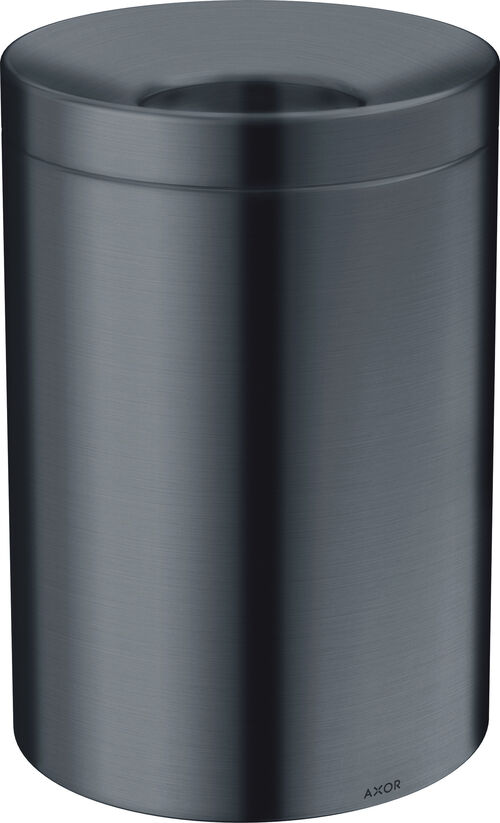 Abfalleimer Axor Universal Circular brushed black chrome
