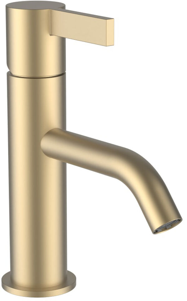 Einlochmischer Laufen Kartell Gold matt Pale PVD image number 0