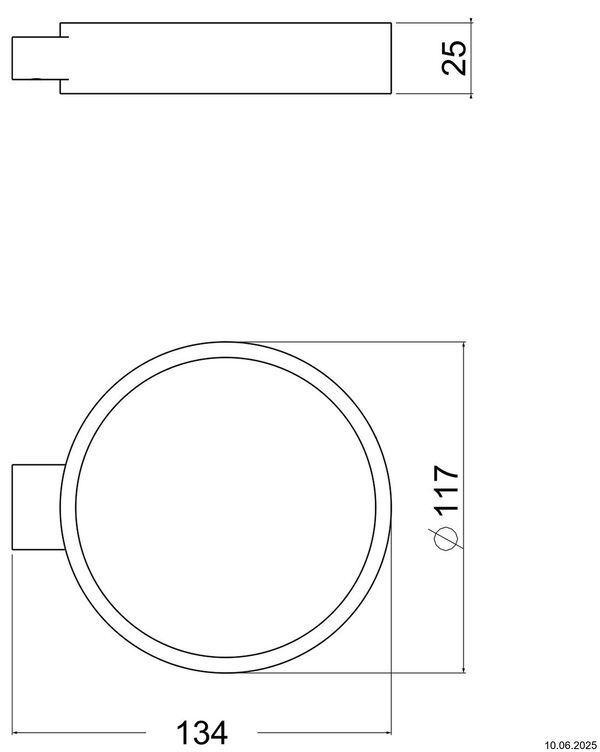 Seifenhalter Fantini Young Matt copper PVD image number 1
