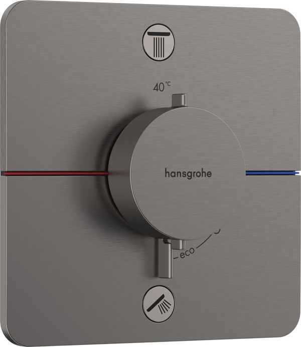Sistema da doccia Hansgrohe Shower Select Comfort Q, termostato, placca di copertura angolata, 155 image number 0