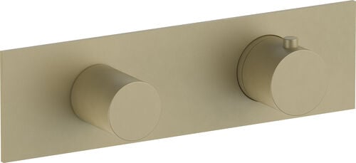 Miscelatore per bagno e doccia-set di montaggio finale Fantini Myo Matt british gold PVD