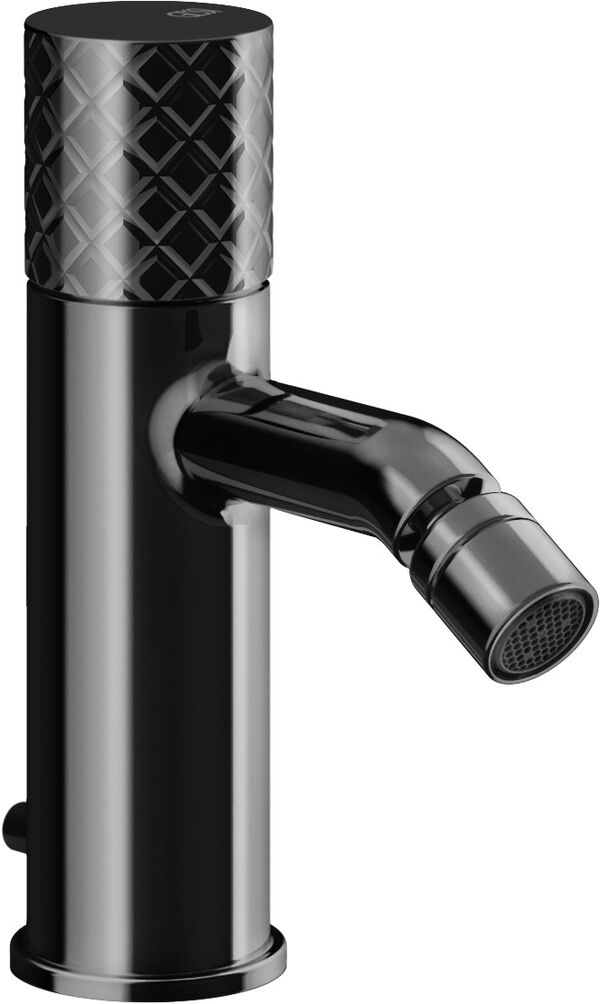 Bidetmischer Gessi Habito Black metal Intreccio image number 0