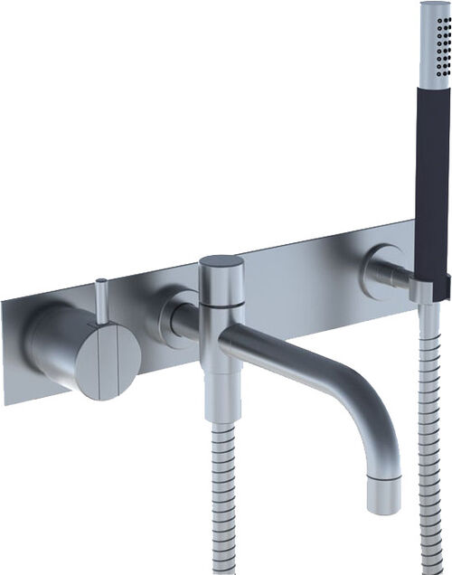 Bademischer-Endmontageset Vola Weiss matt