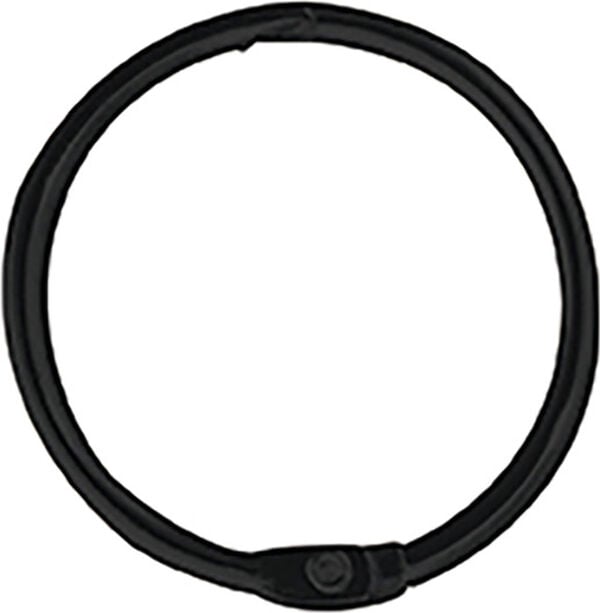 Anneaux pour rideaux Spirella Ringo small Noir mat image number 0