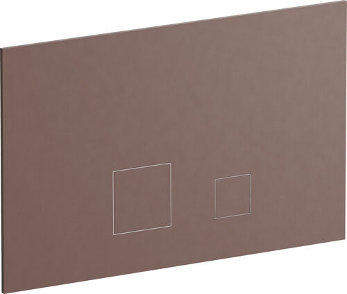 Plaque de d&eacute;clenchement Fantini Matt copper PVD