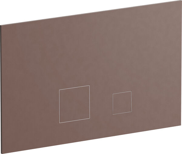 Plaque de d&eacute;clenchement Fantini Matt copper PVD image number 0