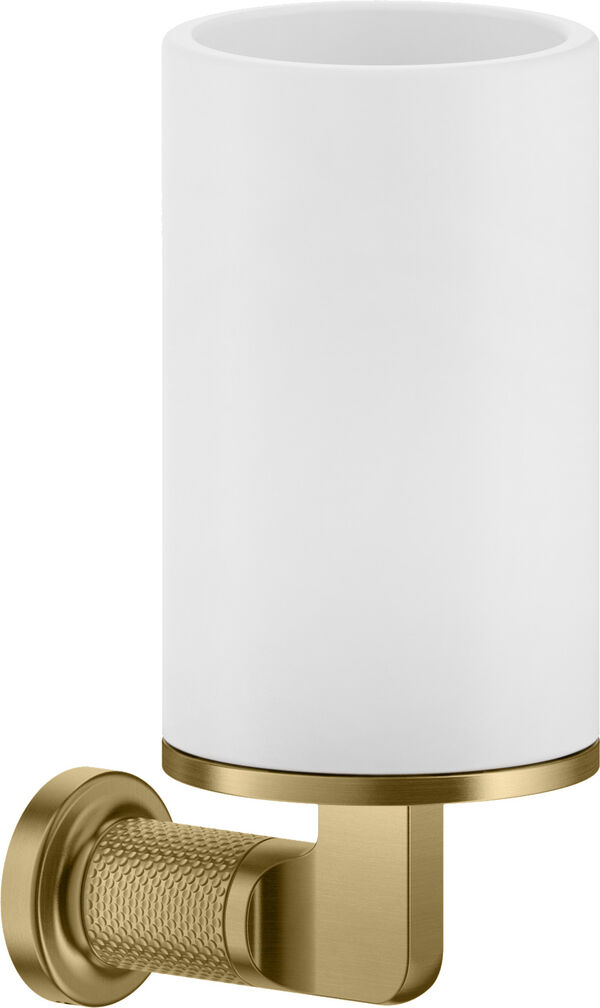 Porte-verre Gessi Inciso Brushed brass image number 0