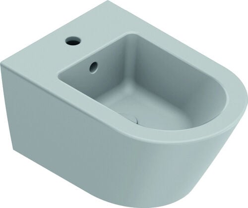 Wand-Bidet Catalano Zero Schwarz matt Cleaneffekt