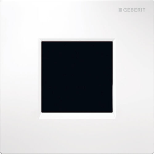 Urinoirsteuerung Geberit Typ20 square Weiss/Glanz/Weiss