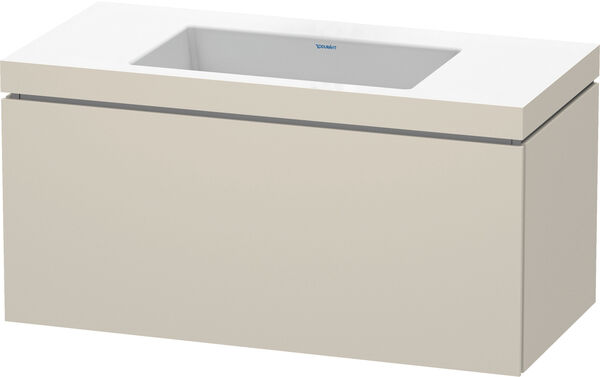 Combinaison de lavabo Duravit Vero Air Taupe image number 0
