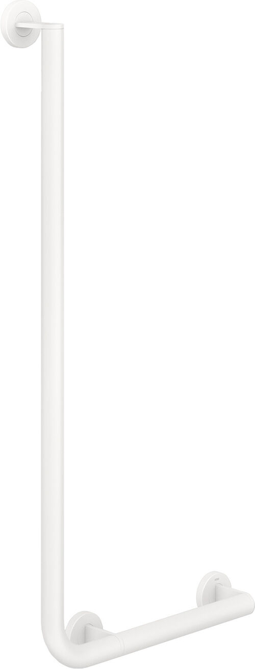 Barre d'appui d'angle Hewi 900 blanc mat