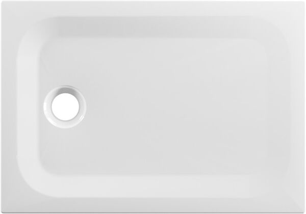 Vasca da doccia Schmidlin, 100 x 70 x 2,5 cm, acciaio, isolazione fonica image number 0