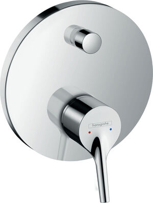 Bademischer-Endmontageset Hansgrohe Talis S verchromt