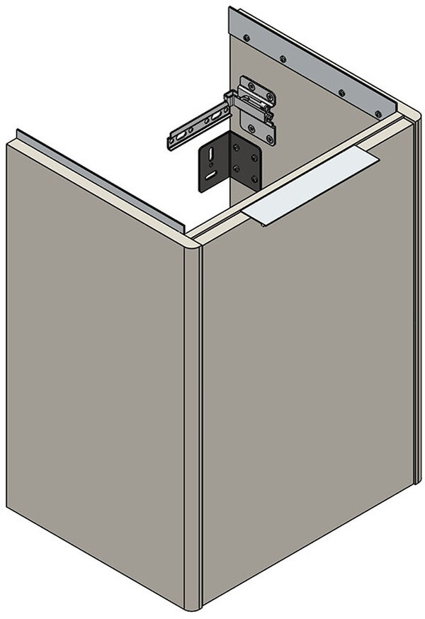 Meuble sous-lavabo Alterna pro S Abano esh anthrazit image number 0