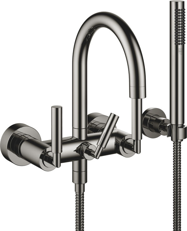 Badebatterie Dornbracht Tara. &frac12;" Dark chrome image number 0
