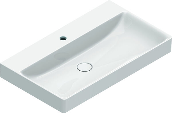 Lavabo Catalano Green, con foro per rubinetteria, 80 x 47 cm, senza troppopieno, materiale di image number 0