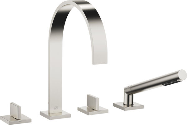 Wannenf&uuml;llbatterie Dornbracht Mem 4-Loch Platin matt image number 0