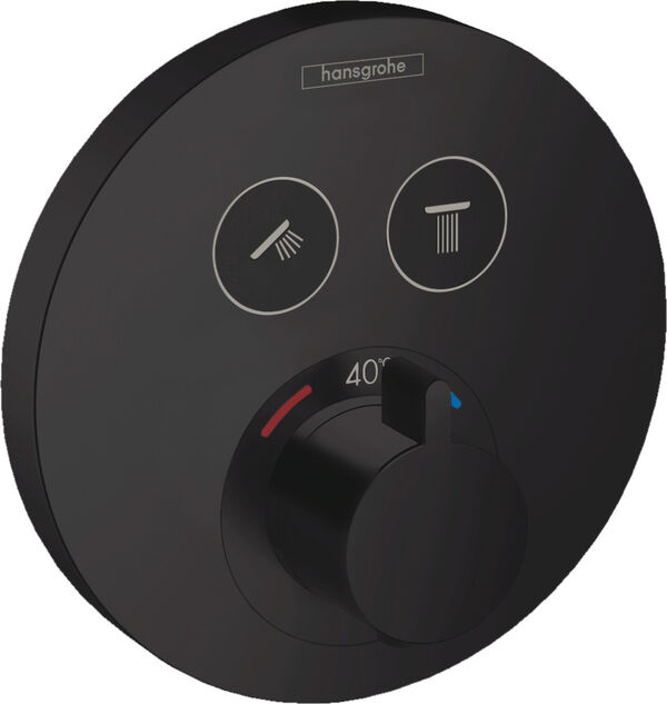 Duschsystem Hansgrohe Shower Select S schwarz matt image number 0