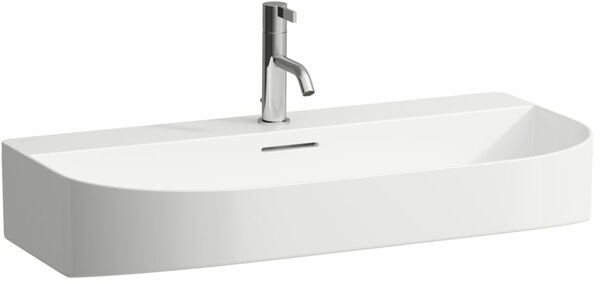 Auflegewaschtisch Laufen Sonar 80 x 42 cm Weiss matt image number 0