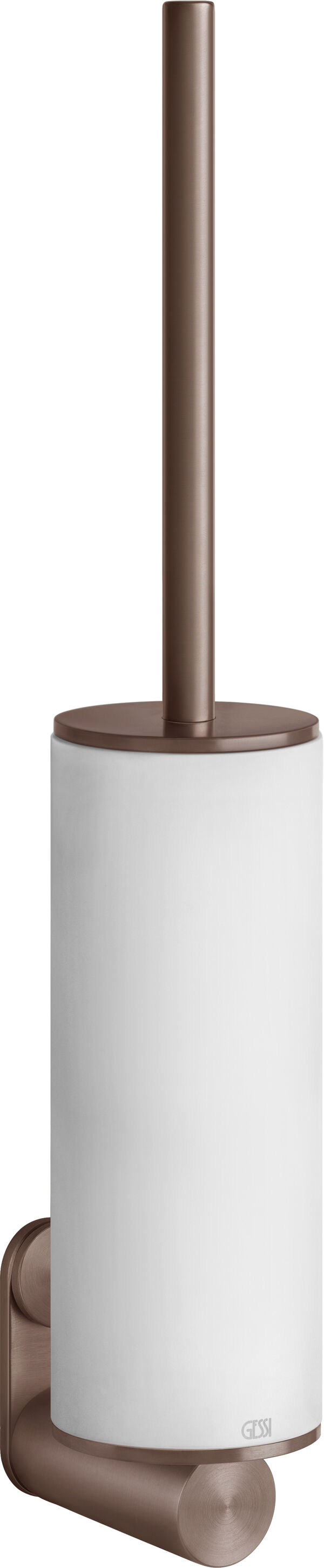 Porte-balai de WC Gessi 316 Copper brushed Flessa image number 0