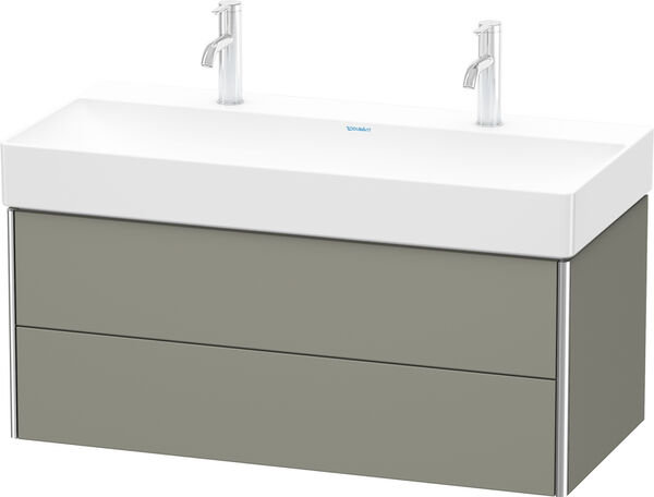 Meuble sous-lavabo Duravit XSquare Stone grey mat image number 0
