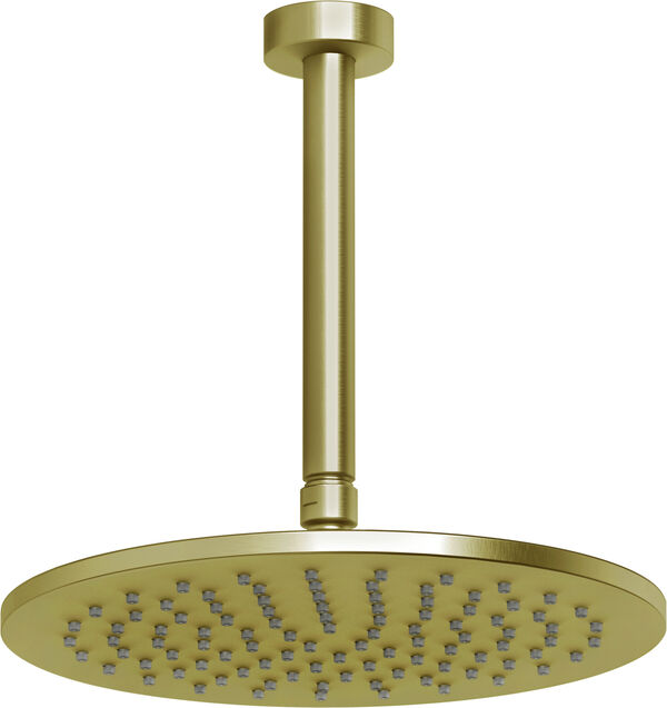 Regenbrause Gessi &frac12;" Brushed brass image number 0