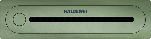 Ecoulement de douche Kaldewei Flowpoint Zero Champagne bross&eacute;