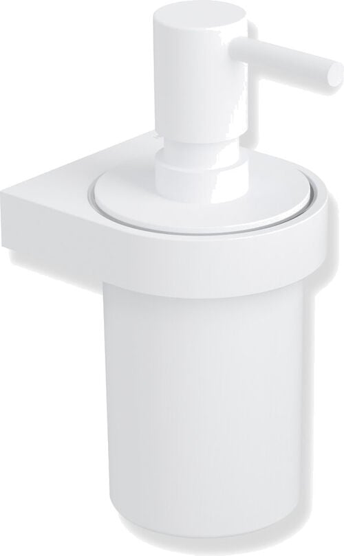 Distributore di sapone Hewi System 800 Bianco opaco Verniciato a polvere