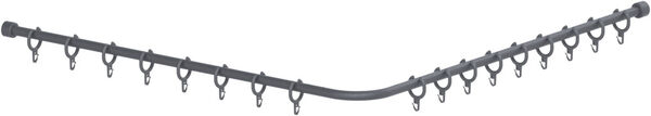 Tringle de douche Nosag Cavere anthracite image number 0