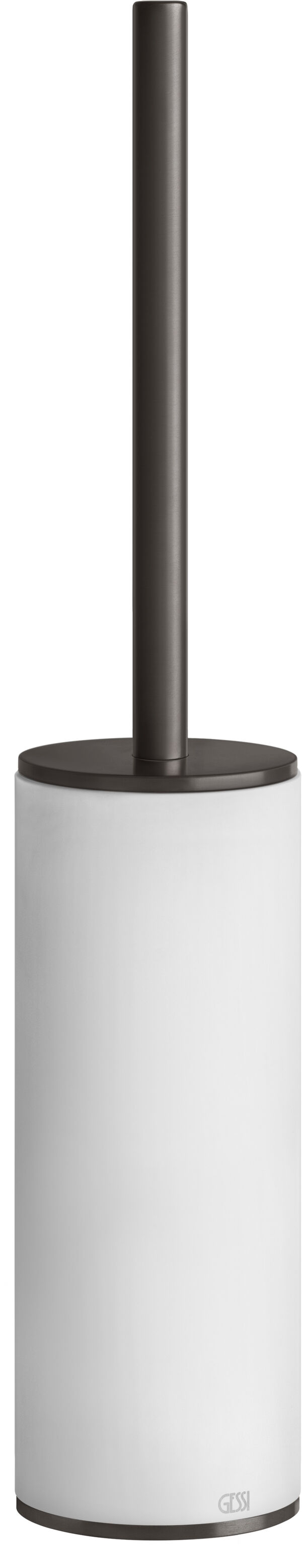 Klosettb&uuml;rstenhalter Gessi 316 Black metal brushed Flessa image number 0