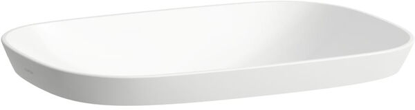 Lavabo d'appoggio Ino, senza troppopieno, 50 x 36,5 cm, altezza 4 cm, senza ripiano per image number 0