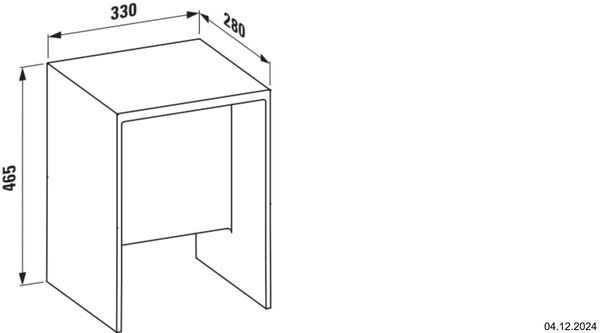 Hocker Laufen Kartell transparent image number 1