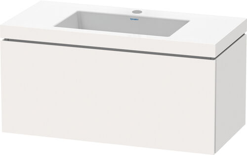 Combinaison de lavabo Duravit Vero Air blanc brillant