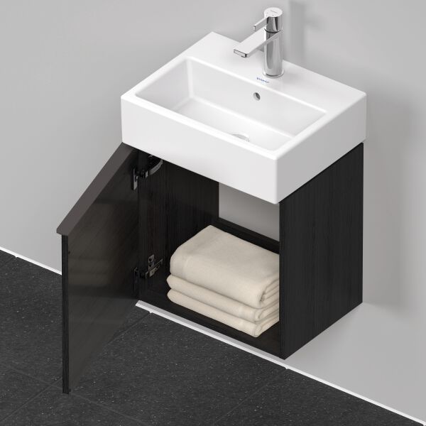 Armadio sottolavabo Duravit D-Neo rovere nero image number 3