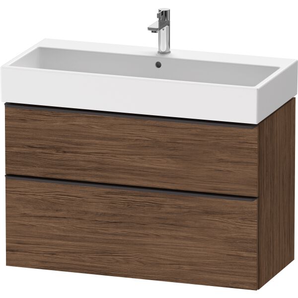 Armadio sottolavabo Duravit D-Neo noce scuro image number 1