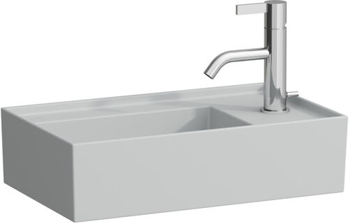 Wandbecken Laufen Kartell grau matt