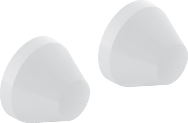 Abdeckkappen Mattverchromt image number 0