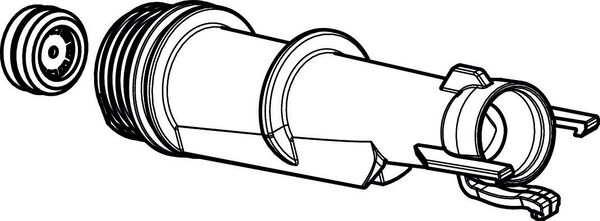 Tubulure de raccordement Hansgrohe image number 0