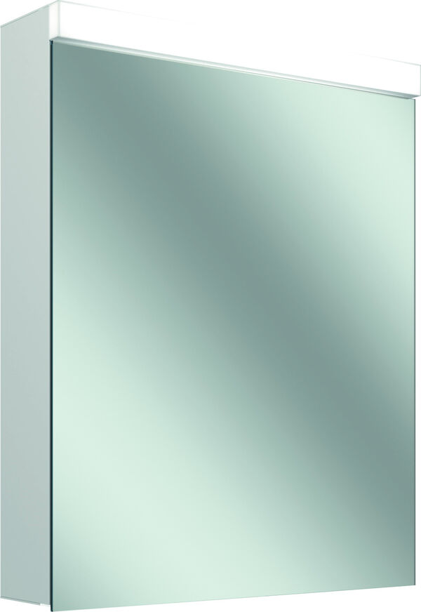 Armadio a specchio Schneider Low plus 15 LED, larg. 50 cm presa a destra image number 0